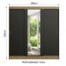 Guarda-Roupa Casal Madesa Reno 3 Portas de Correr com Espelho - Rustic/Preto