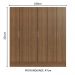 Guarda-Roupa Casal Madesa Vip 6 Portas Batentes