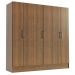 Guarda-Roupa Casal Madesa Vip 6 Portas Batentes