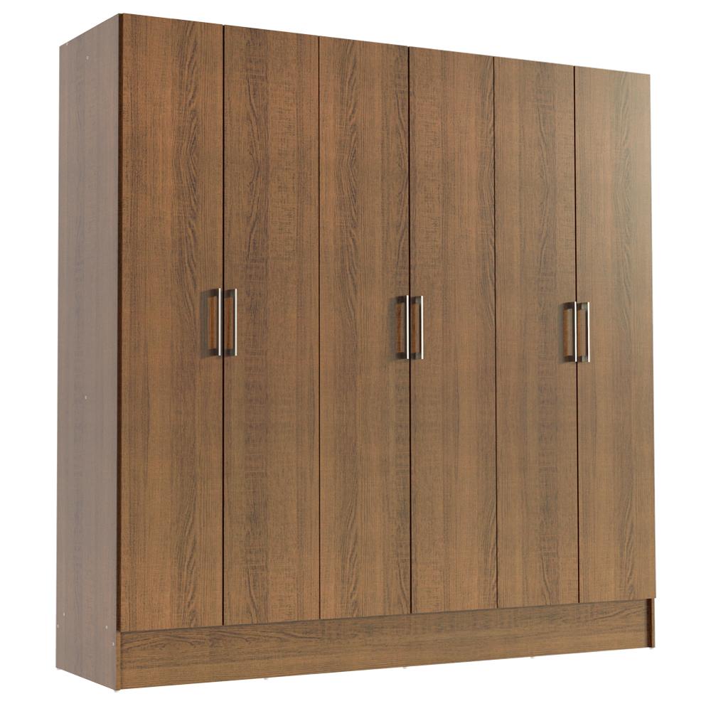 Guarda-Roupa Casal Madesa Vip 6 Portas Batentes