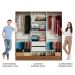 Guarda-Roupa Casal Madesa Vip 6 Portas Batentes