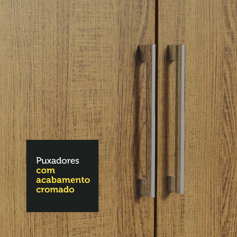 Guarda-Roupa Casal Madesa Vip 6 Portas Batentes