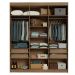 Guarda-Roupa Closet 4 Gavetas 180 cm Rustic Venus Madesa