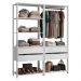 Guarda-Roupa Closet Modulado 4 Gavetas 140 cm Branco Valencia Madesa
