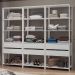Guarda-Roupa Closet Modulado 6 Gavetas 210 cm Branco Valencia Madesa