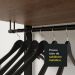 Guarda-Roupa Closet Modulado Valencia 4 Gavetas 258cm Rustic/Preto Madesa 02