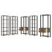 Guarda-Roupa Closet Modulado Valencia 4 Gavetas 417cm Rustic/Preto Madesa 01