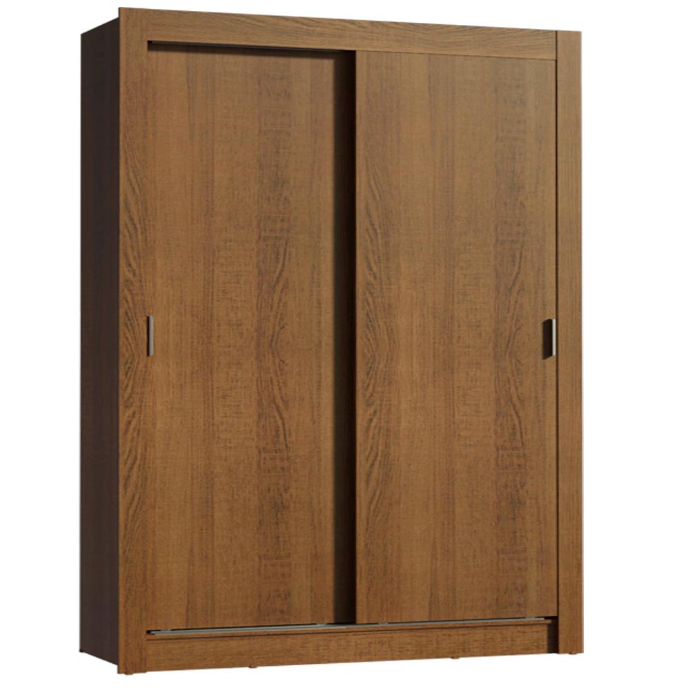Guarda-Roupa Infantil Madesa Bento 2 Portas de Correr 2 Gavetas - Rustic