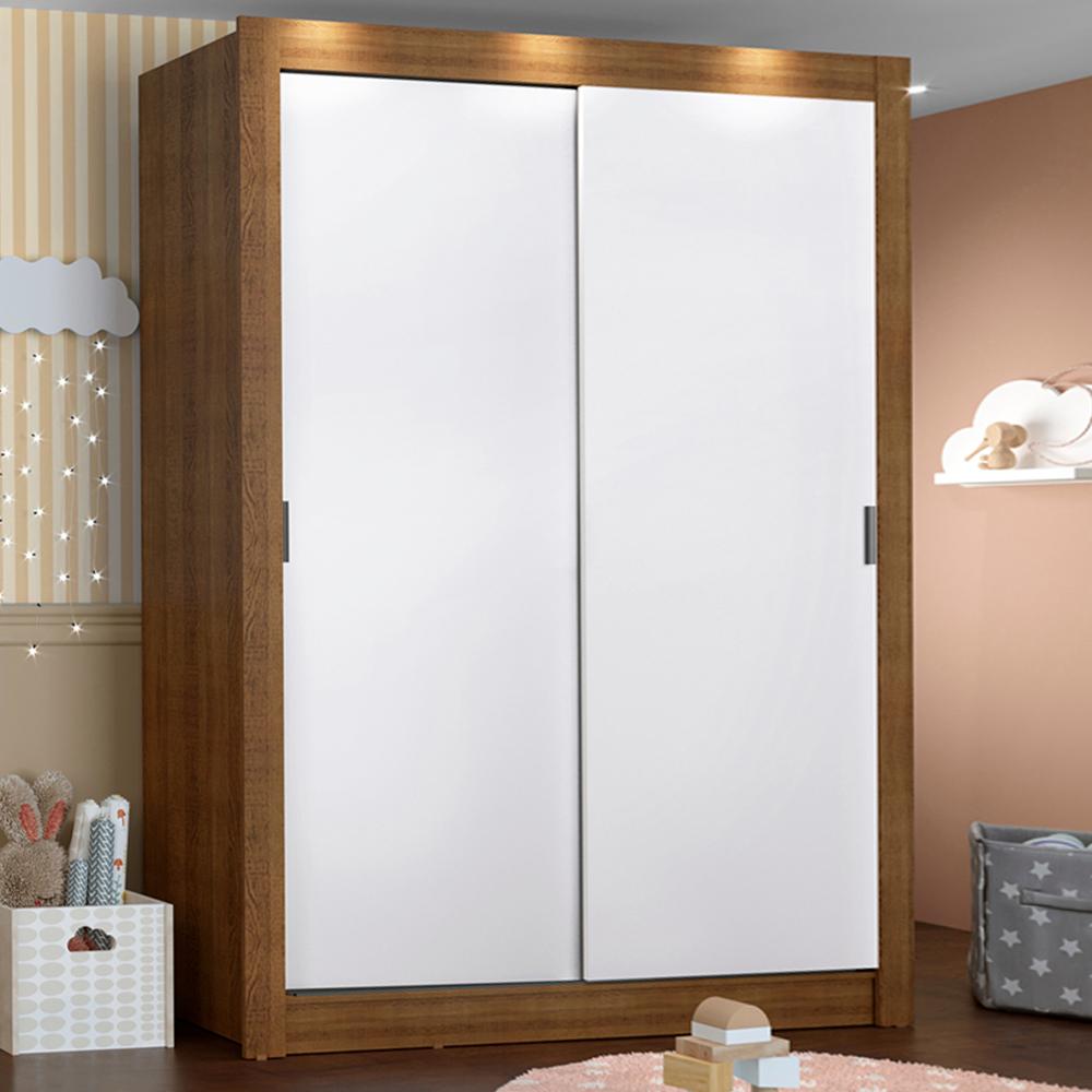 Guarda-Roupa Infantil Madesa Bento 2 Portas de Correr 2 Gavetas