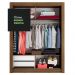 Guarda-Roupa Infantil Madesa Bento 2 Portas de Correr com Espelho 2 Gavetas