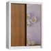 Guarda-Roupa Infantil Madesa Bento 2 Portas de Correr com Espelho 2 Gavetas