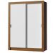 Guarda-Roupa Infantil Madesa Enzo 2 Portas de Correr - Rustic/Branco