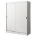 Guarda-Roupa Infantil Madesa Nick 2 Portas de Correr - Branco