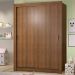 Guarda-Roupa Infantil Madesa Theo 2 Portas de Correr 4 Gavetas - Rustic