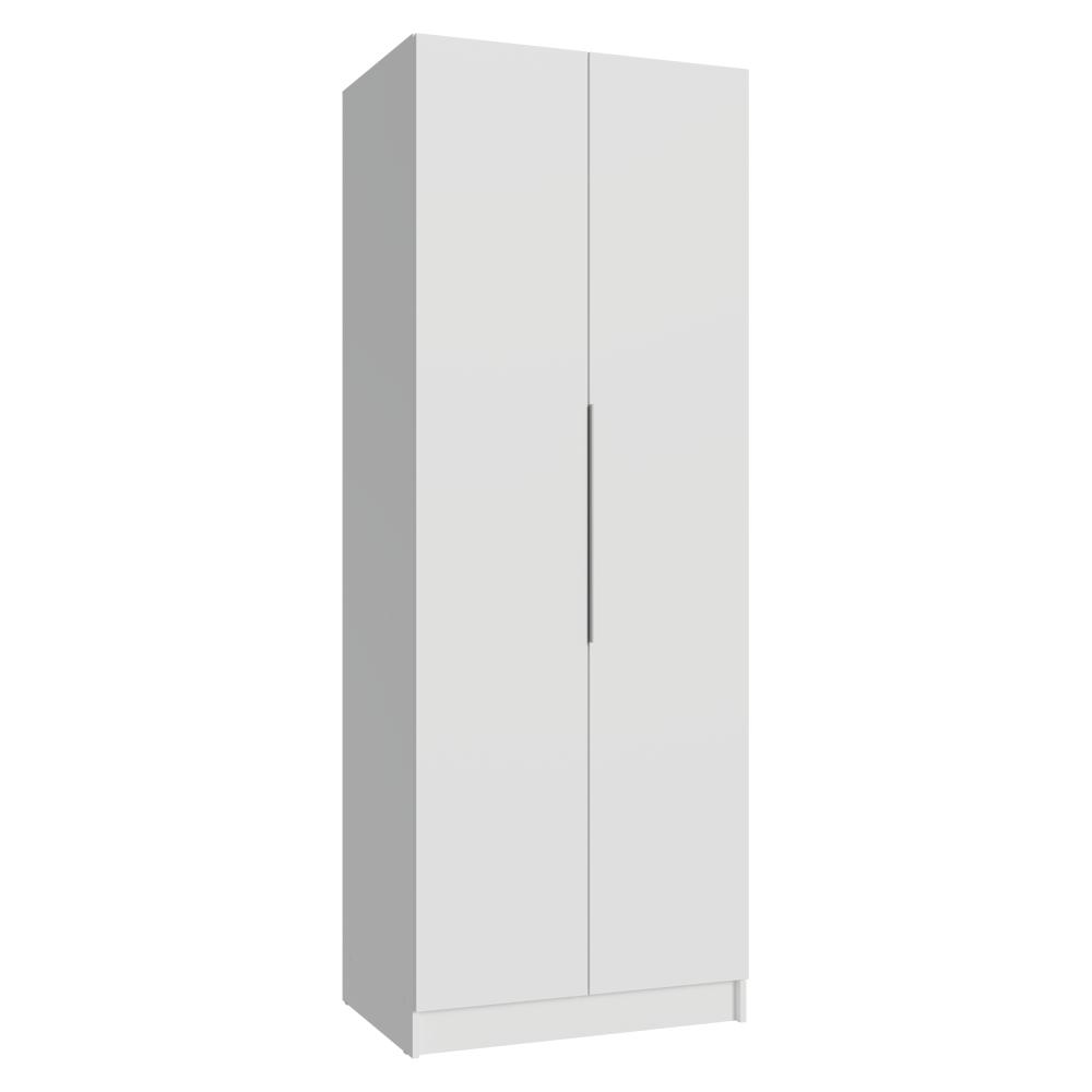 Guarda-Roupa Modulado 2 Portas 2 Gavetas 1 Cabideiro Branco Neo Madesa