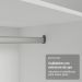 Guarda-Roupa Modulado 2 Portas 2 Gavetas 1 Cabideiro Branco Neo Madesa