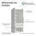 Guarda-Roupa Modulado 2 Portas 2 Gavetas 4 Prateleiras Branco Neo Madesa