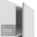 Guarda-Roupa Modulado Neo + Guarda-Roupa Royale 3 Portas de Correr de Espelho Branco Madesa