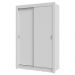 Guarda-Roupa Solteiro 2 Portas de Correr 4 Gavetas Branco Vivare Plus Madesa