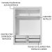 Guarda-Roupa Solteiro Madesa Dallas Plus 2 Portas de Correr 4 Gavetas - Branco/Rustic