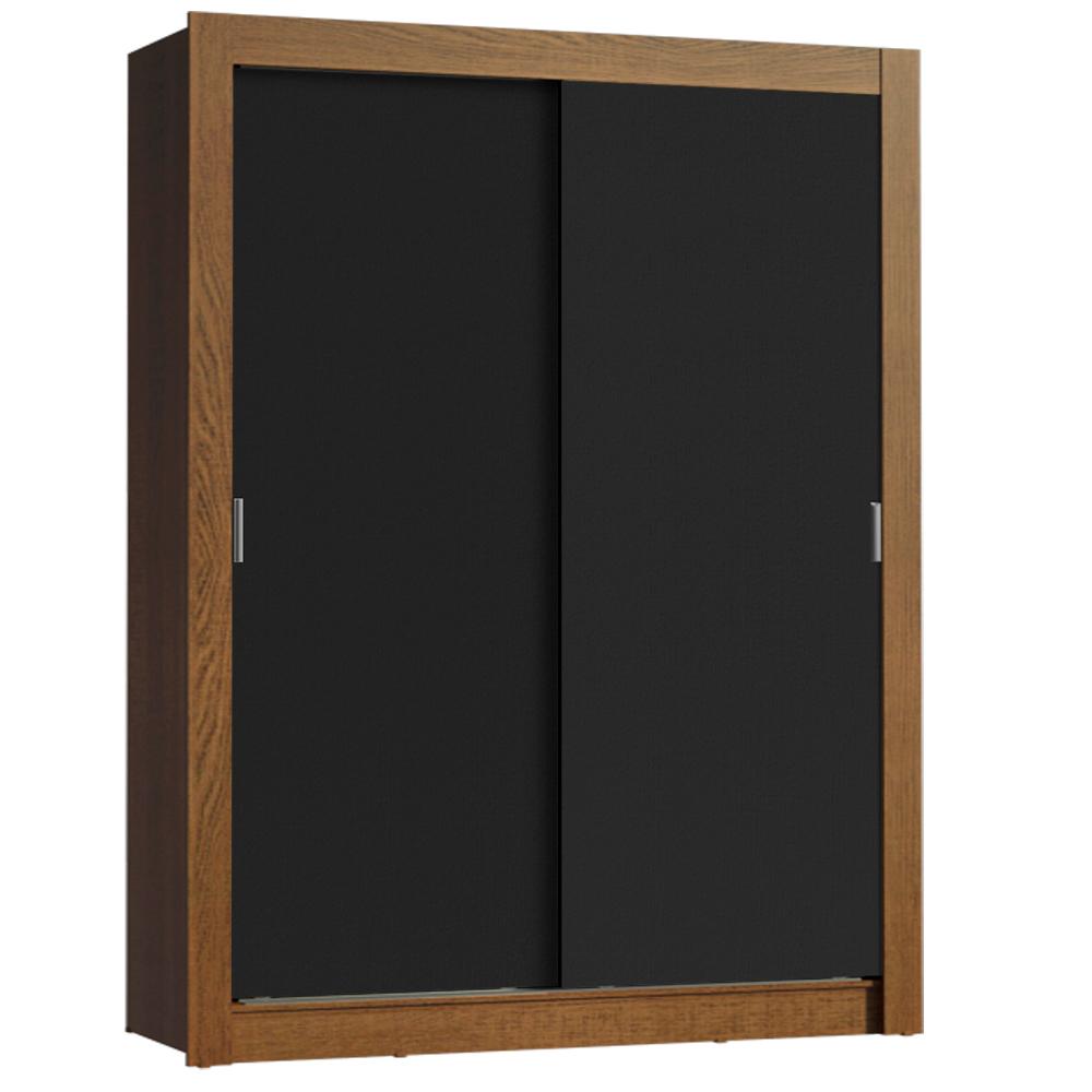 Guarda-Roupa Solteiro Madesa Dallas Plus 2 Portas de Correr 4 Gavetas