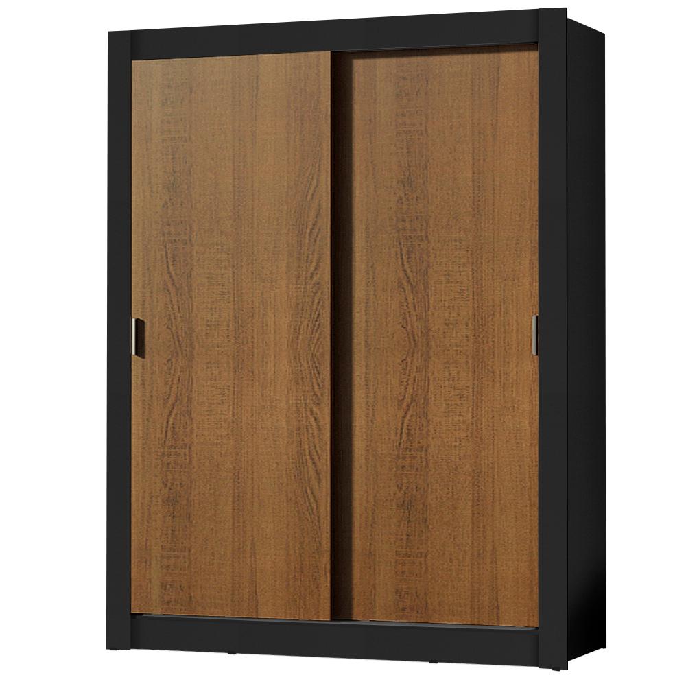 Guarda-Roupa Solteiro Madesa Dallas Plus 2 Portas de Correr 4 Gavetas