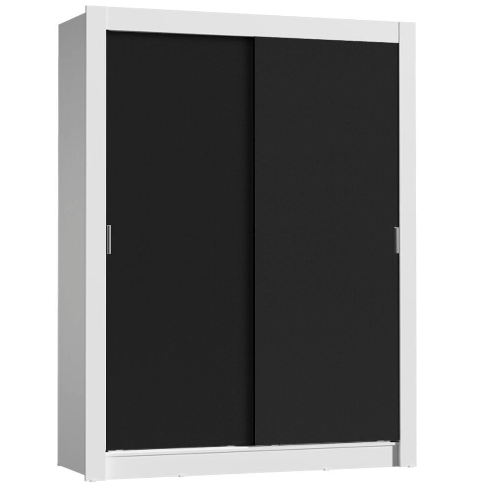 Guarda-Roupa Solteiro Madesa Dallas Plus 2 Portas de Correr 4 Gavetas
