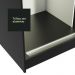 Guarda-Roupa Solteiro Madesa Tokio 2 Portas de Correr 2 Gavetas - Preto/Branco