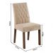 Kit 2 Cadeiras de Jantar 4254 Madesa - Rustic/Imperial