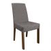 Kit 2 Cadeiras de Jantar 4255 Rustic/Silver Madesa