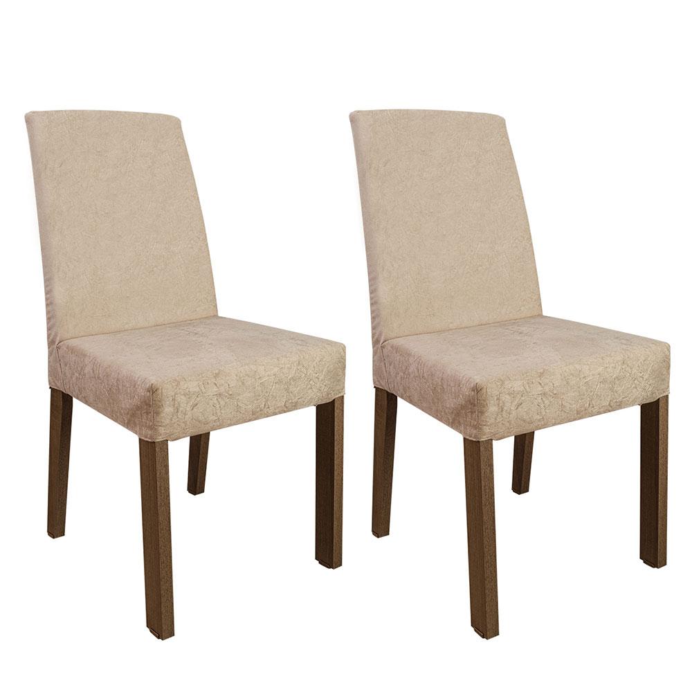 Kit 4 Cadeiras de Jantar 4255 Rustic/Imperial Madesa