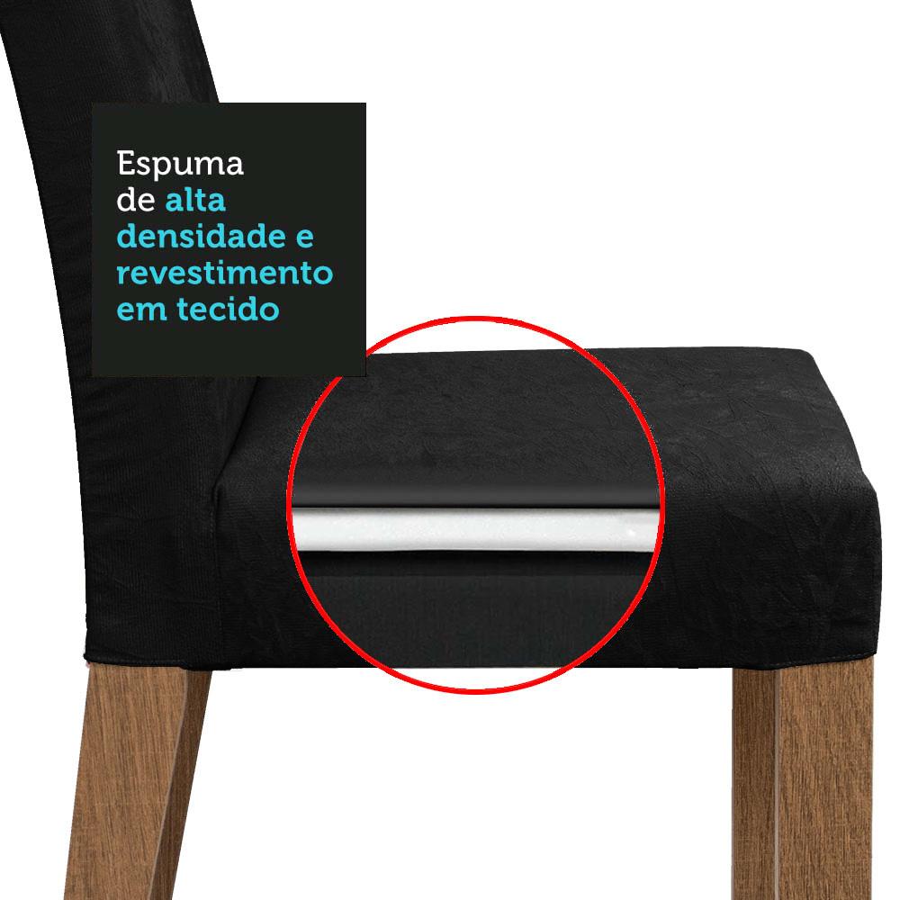 Kit 4 Cadeiras de Jantar 4255 Rustic/Oxford Madesa
