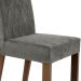 Kit 4 Cadeiras de Jantar 4256 Rustic/Silver Madesa