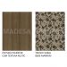 Kit 4 Cadeiras de Jantar 4290 Madesa Rustic/Bege Marrom
