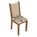 Kit 4 Cadeiras de Jantar 4291 Rustic/Crema/Lírio Bege Madesa