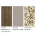 Kit 4 Cadeiras de Jantar 4291 Rustic/Crema/Lírio Bege Madesa