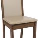 Kit 6 Cadeiras Rustic/Crema/Sintético Bege 4280 Madesa