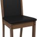 Kit 6 Cadeiras Rustic/Preto 4280 Madesa