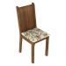 Kit 6 Cadeiras de Jantar 4290 Madesa - Rustic/Lírio Bege