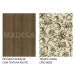 Kit 6 Cadeiras de Jantar 4290 Madesa - Rustic/Lírio Bege
