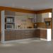 Kit Armário de Cozinha 60 cm 100% MDF 2 Portas e 1 Suspensa Com Tampo Branco/Rustic/Crema Smart Madesa