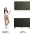 Kit Armário de Cozinha Aéreo e Balcão Gabinete de Pia 120 cm Preto Reims Madesa