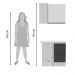 Kit Armário de Cozinha de Canto 100% MDF 2 Portas e Nicho Branco Smart Madesa