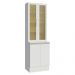 Kit Balcão + Cristaleira 60 cm Branco Smart 100% MDF Madesa