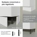 Kit Balcão + Cristaleira 60 cm Branco Smart 100% MDF Madesa