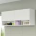 Kit Área De Serviço 120cm com Armário e Balcão Branco Madesa 01