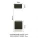 Kit Área de Serviço Madesa Topazio 60 cm com Armário e Balcão - Branco/Preto