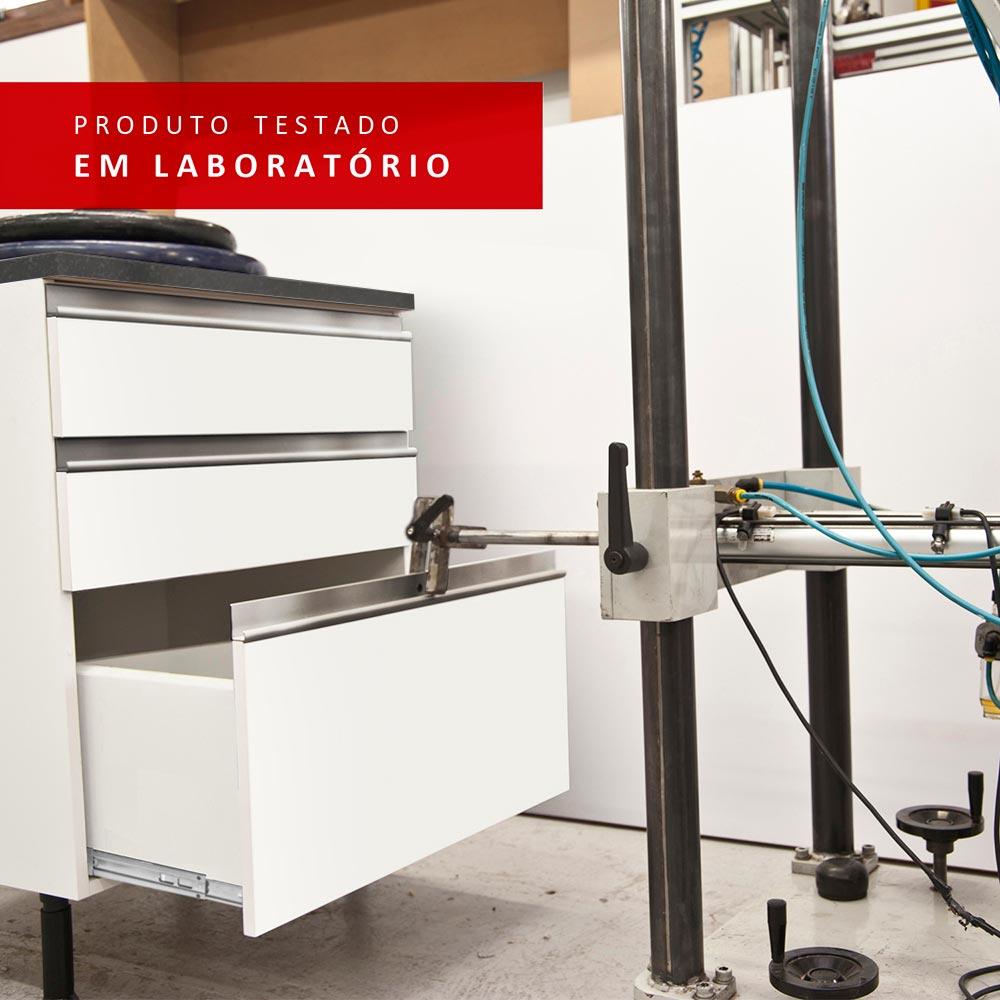 Kit Área de Serviço Madesa Topazio 60 cm com Armário e Balcão