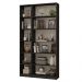 Kit Madesa Estante Livreiro 6908 + Estante Livreiro 6906 - Preto