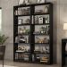 Kit Madesa com 2 Estantes Livreiro 6908 - Preto
